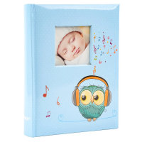 Fotoalbum 9 x 13 cm - 200 fotek - Owlet 1 - modré - B 35200SB
