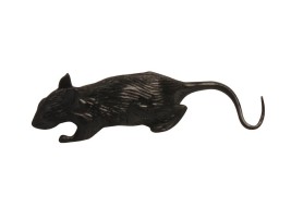 Krysa černá 6,5 cm - 6 ks - 1042848