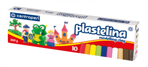 Modelovací hmota Centropen - 10 barev - 200 g 