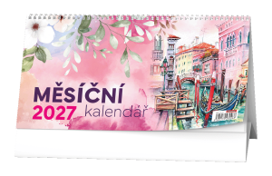 Stolní kalendář - Měsíční kalendář (měsíční kalendárium) - BSE11-27