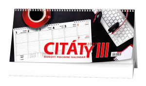 Stolní kalendář - Pracovní kalendář CITÁTY III - BSB3-27