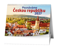 Stolní kalendář - Poznáváme Českou republiku - BSH8-27