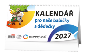 Stolní kalendář - Kalendář pro naše babičky a dědečky - BSE4-27
