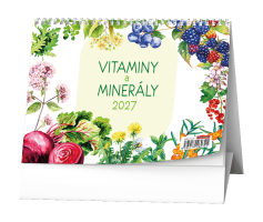Stolní kalendář - Vitamíny a minerály - BSF10-27