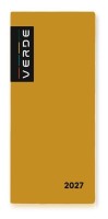 Týdenní diář 2027 - PVC- VERDE hořčice - 8-60726

