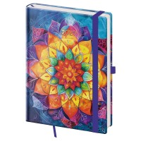 Týdenní diář A5 - Vario - Mandala s gumičkou - DVR423-17-27