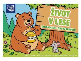 Omalovánky A5 - Život v lese - 5301305
