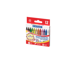 Voskovky - 12 ks - kulaté - prům. 8 mm - vypratelné - 9530/12