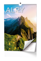 Nástěnný kalendář 2027 - Alpy - A3 - BNF8-27