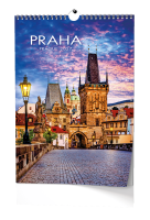 Nástěnný kalendář 2027 - Praha - A3 - BNK1-27