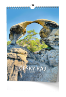 Nástěnný kalendář 2027 - Český ráj - A3 - BNK3-27