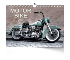 Nástěnný kalendář 2027 - Motorbike - A3 - BNE1-27