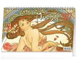 Stolní kalendář 2027 - Alfons Mucha - PGS-36880