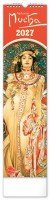 Nástěnný kalendář 2027 - Alfons Mucha  - PGN-36840-L