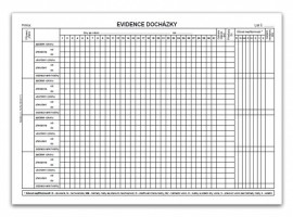 Evidence docházky - ET407