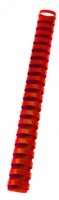 Hřbet pro kroužkovou vazbu 38 mm - červený - P1380