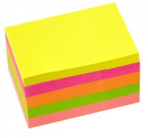 Samolepicí bloček 76 x 76 mm - 5 x 80 listů - A0984 