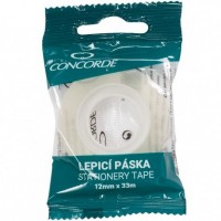 Lepicí páska transparentní v sáčku - 12 mm x 33 m - A64204 