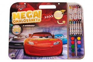Mega omalovánkový set - Auta - 2786-5
