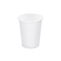 Papírový kelímek - bílý - 200 ml - 10 ks - 82328