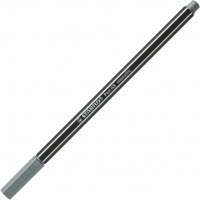 Prémiový vláknový metalický fix STABILO Pen 68 metallic - stříbrná 68/805