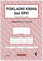 Pokladní kniha bez DPH A4 propisovací - PT238