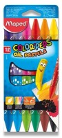 Olejové pastely MAPED Color'Peps - 12 ks - 0085/ 9864010