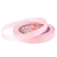 Stuha saténová 12mm/32m - sv. růžová - 601126