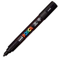 Akrylový popisovač Posca PC-5M - 1,8–2,5 mm - černá (24)