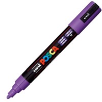 Akrylový popisovač Posca PC-5M - 1,8–2,5 mm - fialová (12)