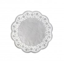 Dekorativní krajka - kulatá - průměr 26 cm - 72326 