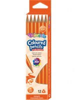 Trojhranná pastelka Colorino - oranžová - R86525PTR
