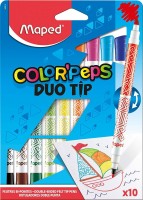 Oboustranné fixy MAPED Color'Peps Duo Tip - 10 ks - 0081/9849010