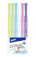 Gelová pera X-trail PASTEL - 6 ks - 6001343