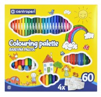 Sada Centropen - Barevná paleta Quatro - 9396/60