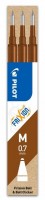 Náplň Pilot FriXion Ball 0.7 - hnědá - 3 ks - 2067-007