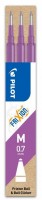 Náplň Pilot FriXion Ball 0.7 - lila - 3 ks - 2067-048