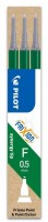 Náplň Pilot Frixion Point 0.5 - zelená - 3 ks - 2059-004