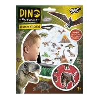 Okenní dekorace dino - T075054